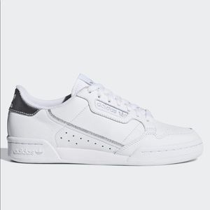 white women’s continental 80 adidas